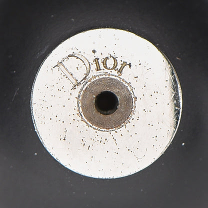 Christian Dior Mise En Dior Tribal Earrings Matte Black Pearl 4 of 5