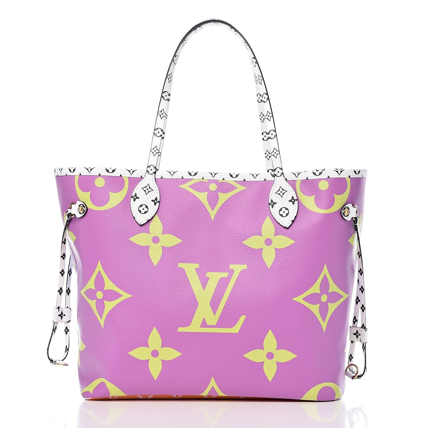 Louis Vuitton Monogram Giant Neverfull MM Pink Lilac 3 of 11