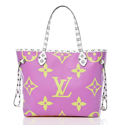 Louis Vuitton Monogram Giant Neverfull MM Pink Lilac 3 of 11