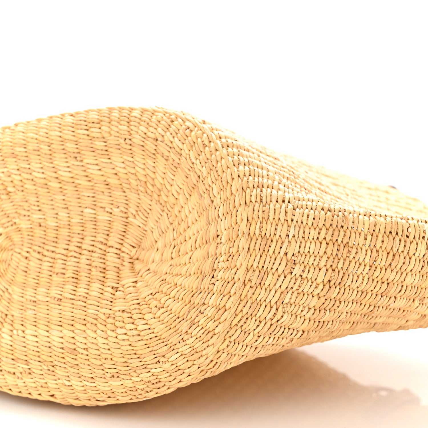 Loewe Calfskin Raffia Paulas Ibiza Small Basket Tote Bag Natural Tan 10 of 10