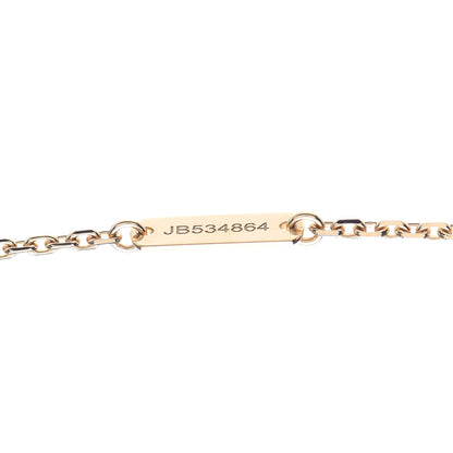 Van Cleef & Arpels 18K Yellow Gold Mother of Pearl Vintage Alhambra Pendant Necklace 3 of 6