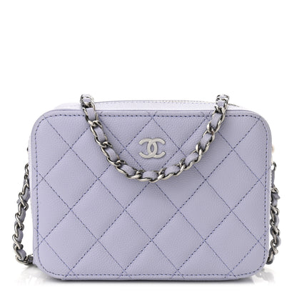Chanel Caviar Quilted Camera Bag Light Purple 1 of 10