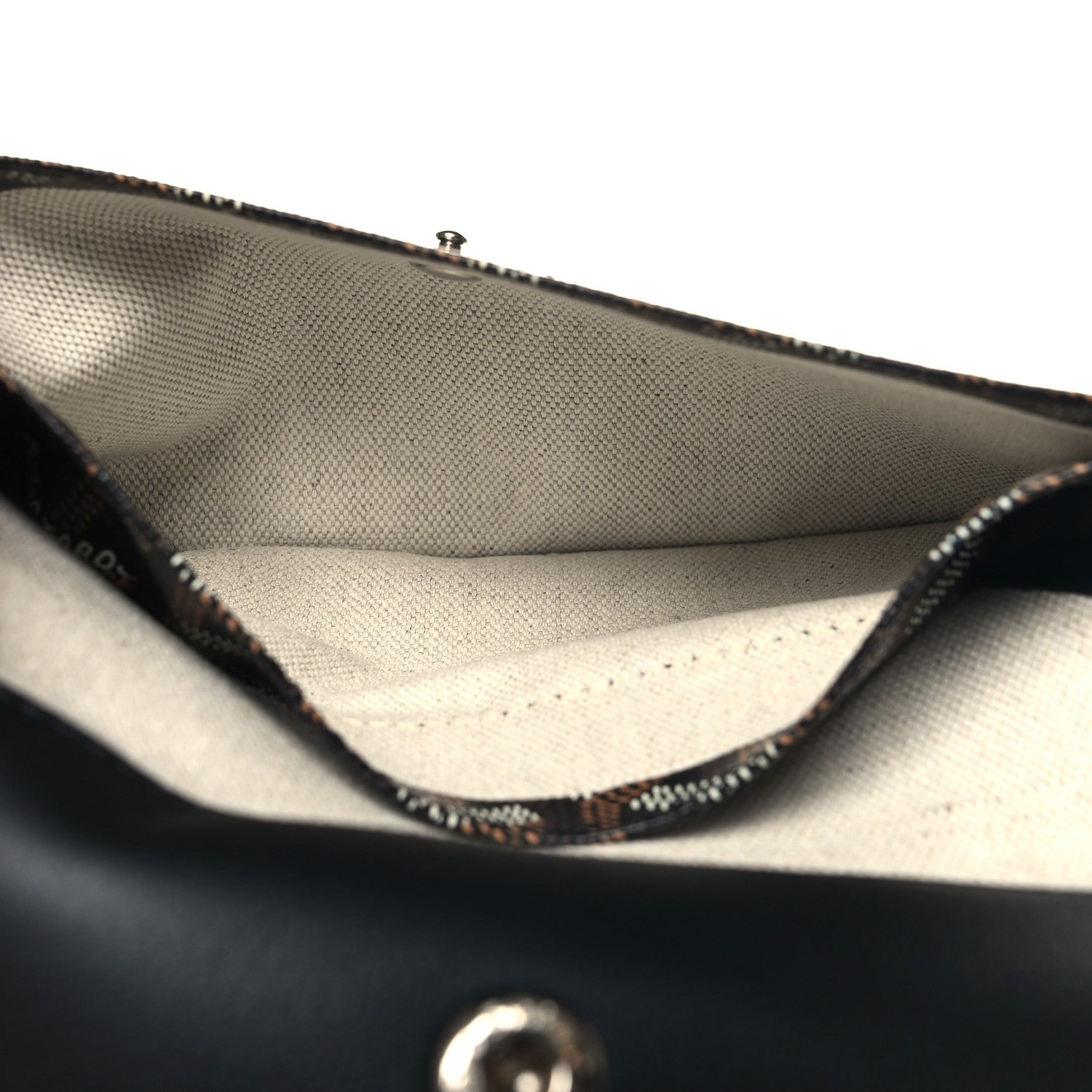 Goyard Goyardine Reversible Anjou GM Black 7 of 12