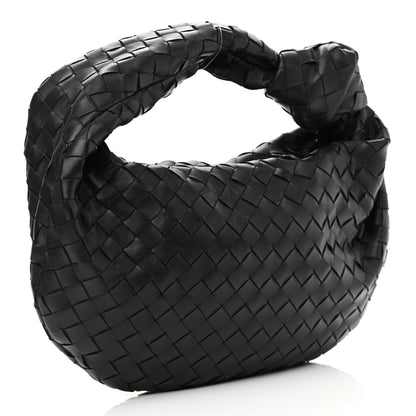 Bottega Veneta Nappa Intrecciato Teen Jodie Hobo Black 3 of 10
