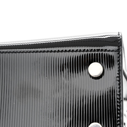 Saint Laurent Ribbed Patent Calfskin Baby Sac De Jour Black 6 of 13