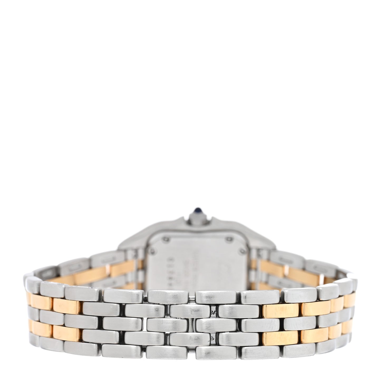 Stainless Steel 18K Yellow Gold 22mm Panthere Quartz Watch