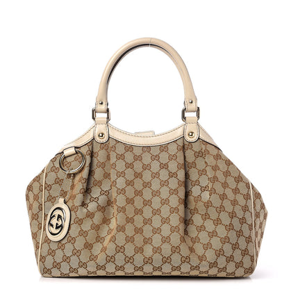Gucci Monogram Medium Sukey Tote Off White 1 of 8