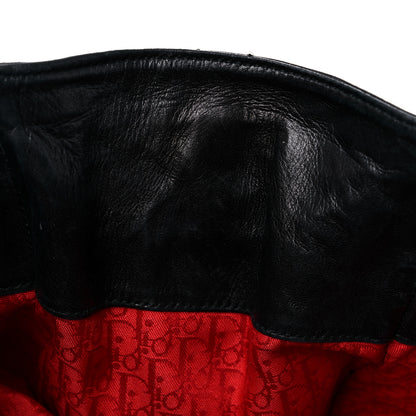 Christian Dior Lambskin Cannage Flap Shoulder Bag Black 16 of 29