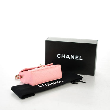 Chanel Caviar Quilted Mini Square Flap Pink 4 of 7