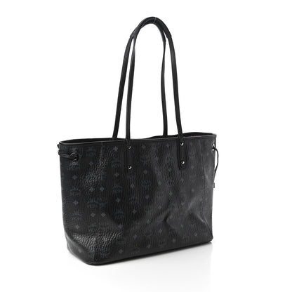 MCM Metallic Galaxy Visetos Medium Project Reversible Shopper Tote Black Multicolor 3 of 16