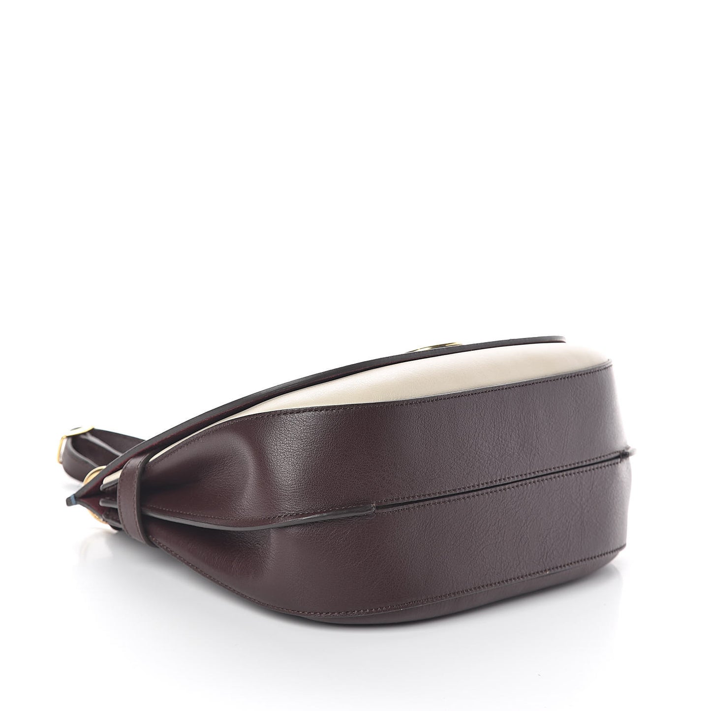 Silky Calfskin Amberley Satchel Metal Blue Chalk