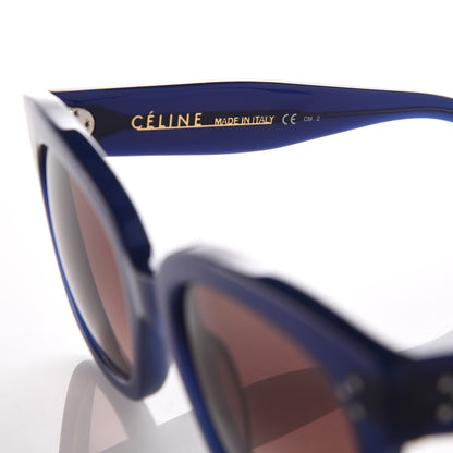 Celine New Audrey Sunglasses CL 41805/S Blue 6 of 7
