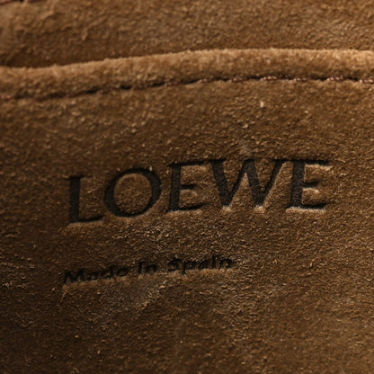 Loewe Calfskin Jacquard Mini Gate Dual Bag Tan 6 of 10
