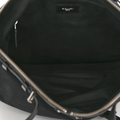 Saint Laurent Canvas ID Shopping Bag Black 5 of 10
