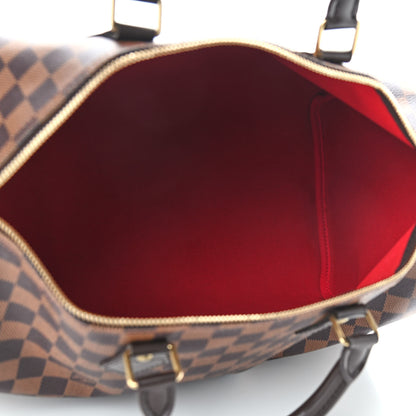 Louis Vuitton Damier Ebene Speedy 35 5 of 9