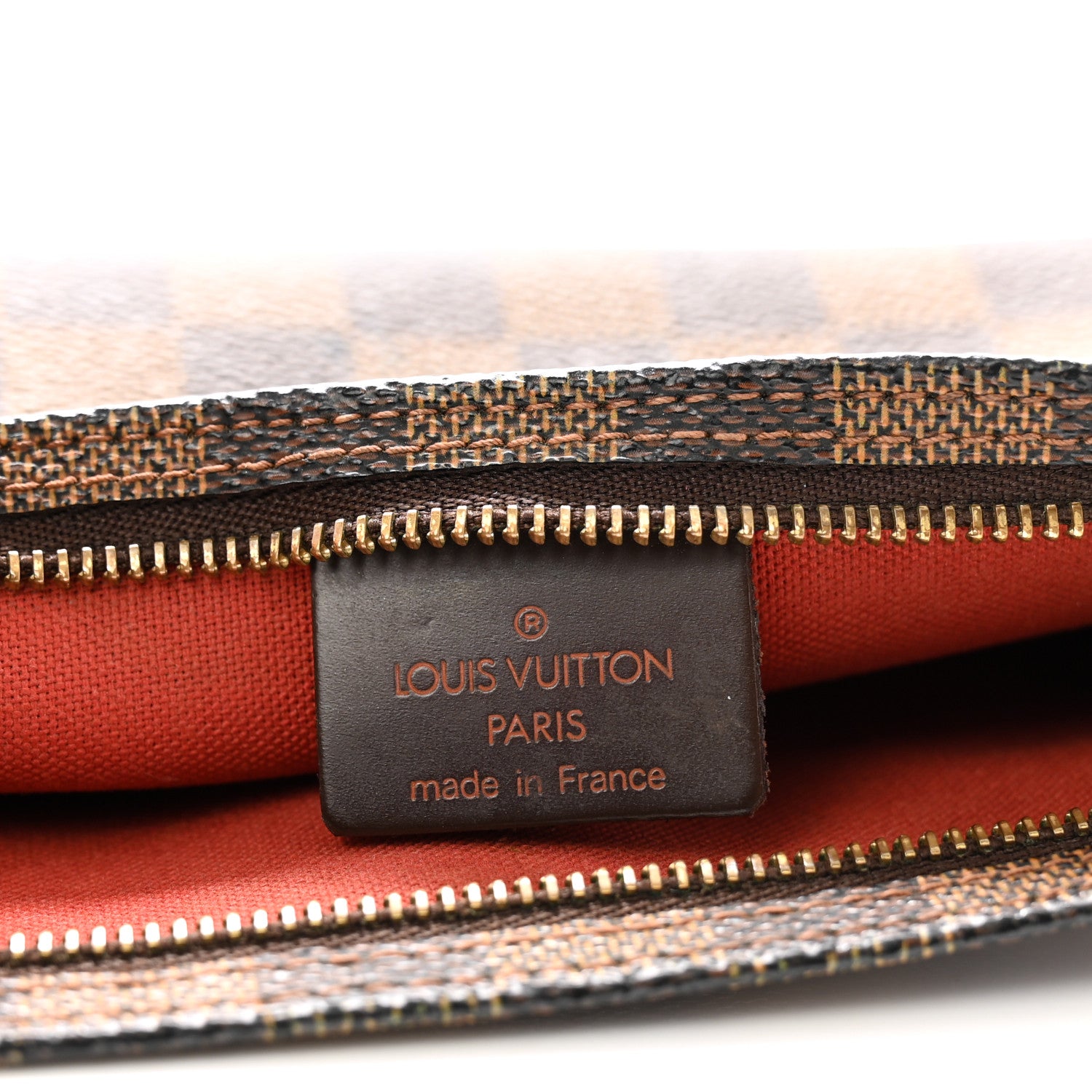 Louis Vuitton Damier Ebene Navona Pochette Accessories 6 of 9