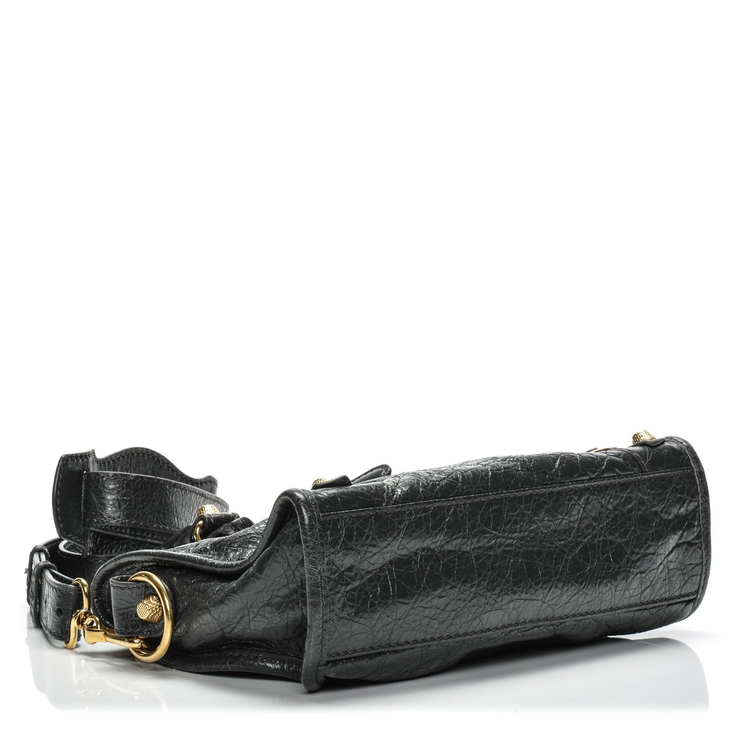 Agneau Giant 12 Gold Hardware Mini City Gris Fossile