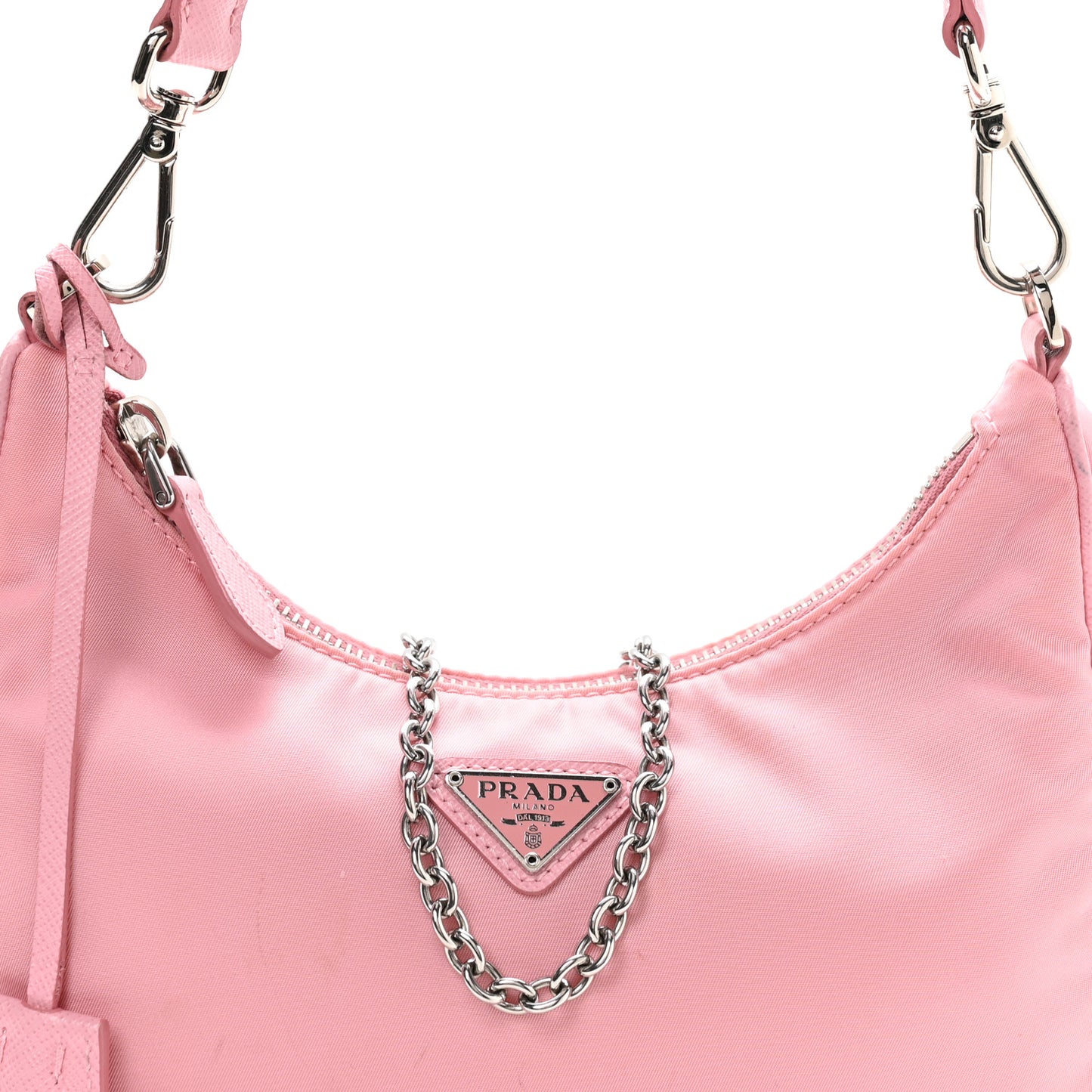 Nylon Re-Edition 2005 Shoulder Bag Alabastro