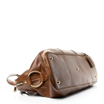 Saint Laurent Calfskin Large Muse Tan 4 of 7