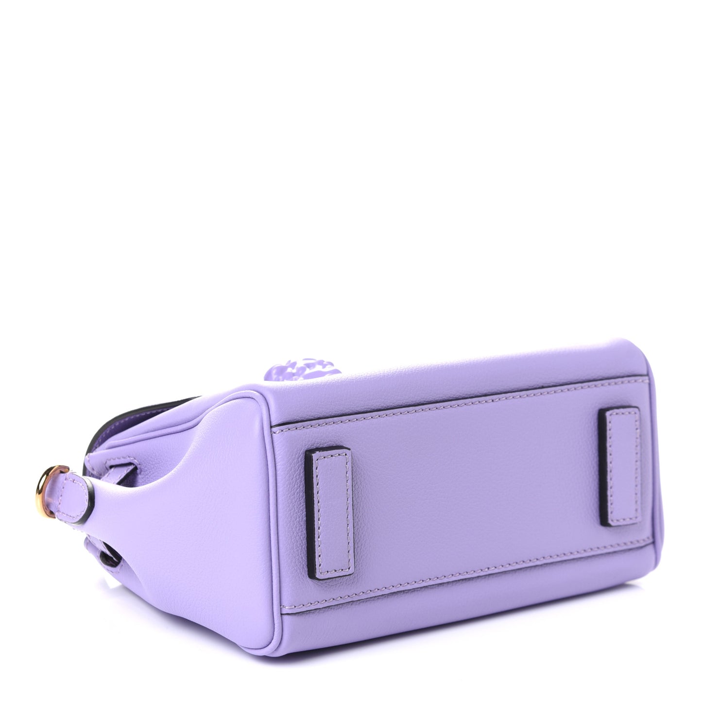 Calfskin Medusa Small Top Handle Handbag Lilac
