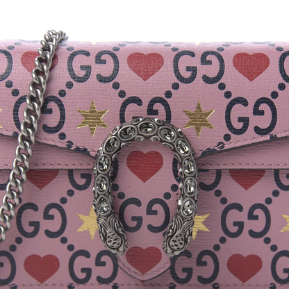 Gucci Calfskin Valentine's Day Exclusive Super Mini Dionysus Shoulder Bag 9 of 10