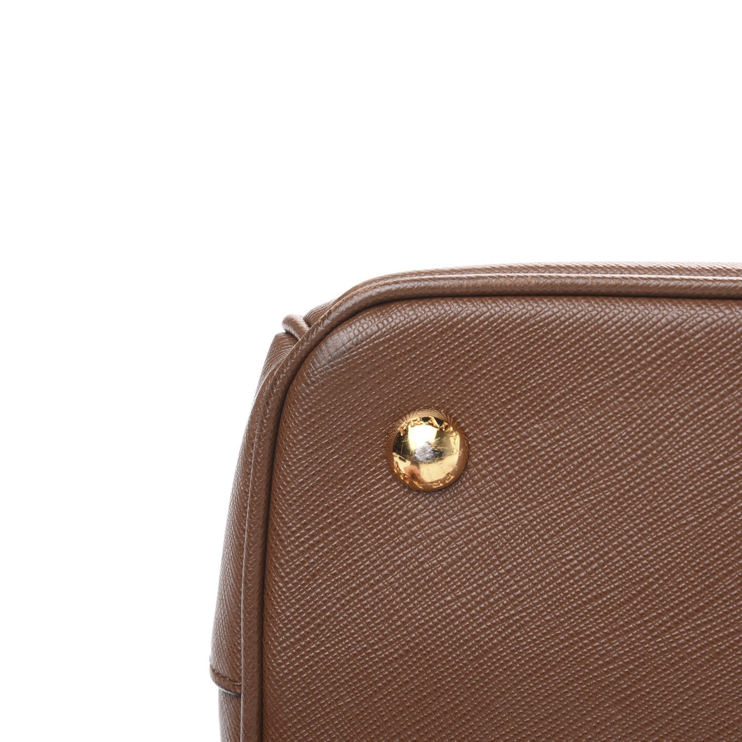Prada Saffiano Lux Medium Tote Palissandro 8 of 10