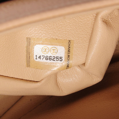 Chanel Caviar Jumbo Double Flap Beige Clair 8 of 9