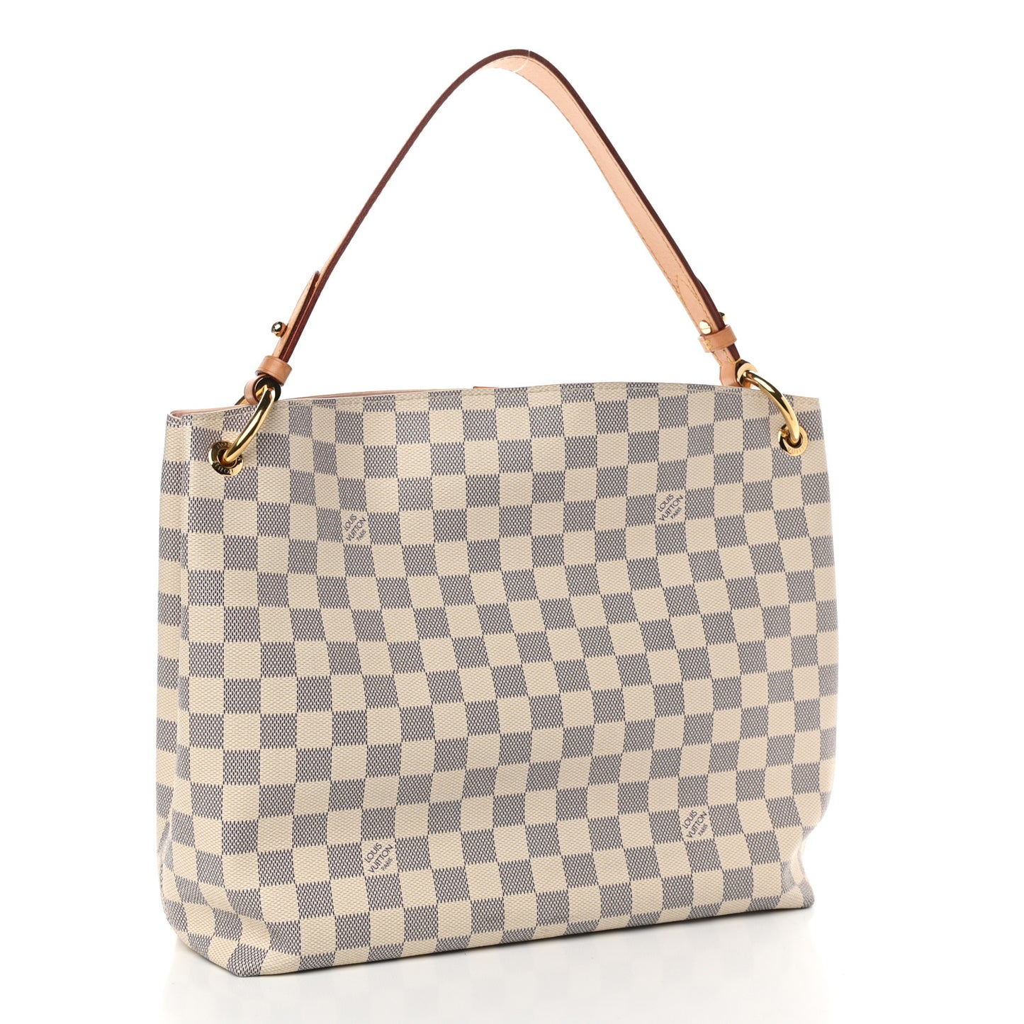 Damier Azur Graceful PM Rose Ballerine
