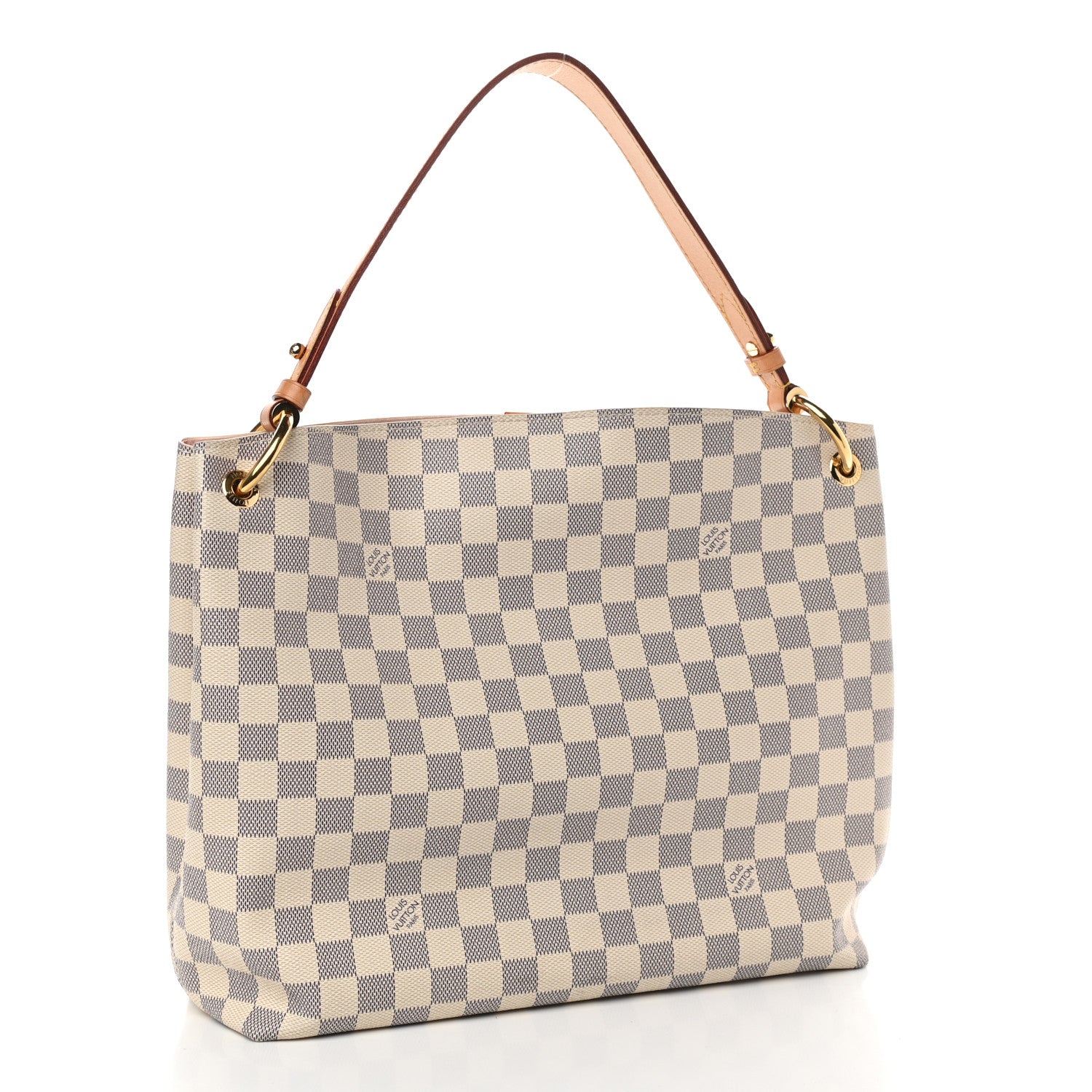 Louis Vuitton Damier Azur Graceful PM Rose Ballerine 3 of 11