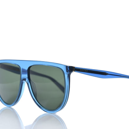Celine Acetate Thin Shadow Sunglasses CL41435/S Blue 5 of 8