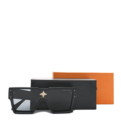 Louis Vuitton Acetate Swarovski Crystal Cyclone Sunglasses Z1547W Black 8 of 8