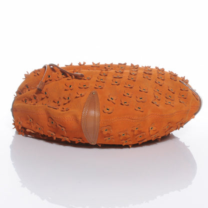 Louis Vuitton Suede Mahina Fleurs Onatah GM Orange 4 of 6