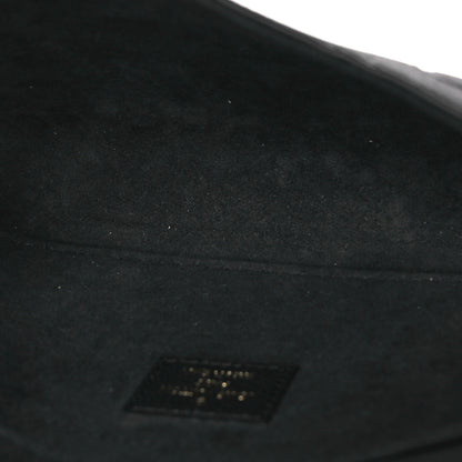 Louis Vuitton Empreinte Pochette Felicie Chain Wallet Black 6 of 10