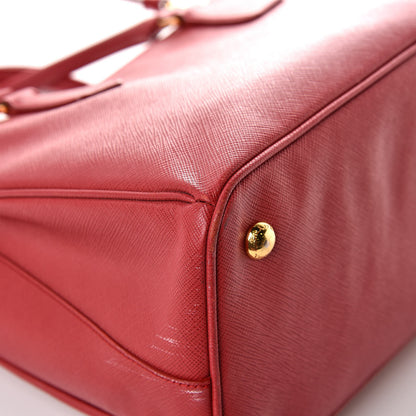 Prada Saffiano Lux Medium Tote Fuoco 14 of 14