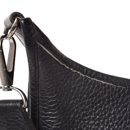 Hermes Taurillon Clemence Evelyne II GM Black 9 of 16