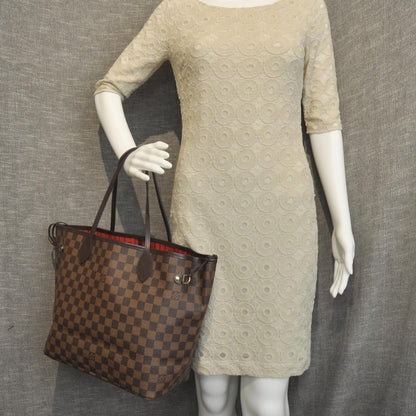 Louis Vuitton Damier Ebene Neverfull MM 2 of 8
