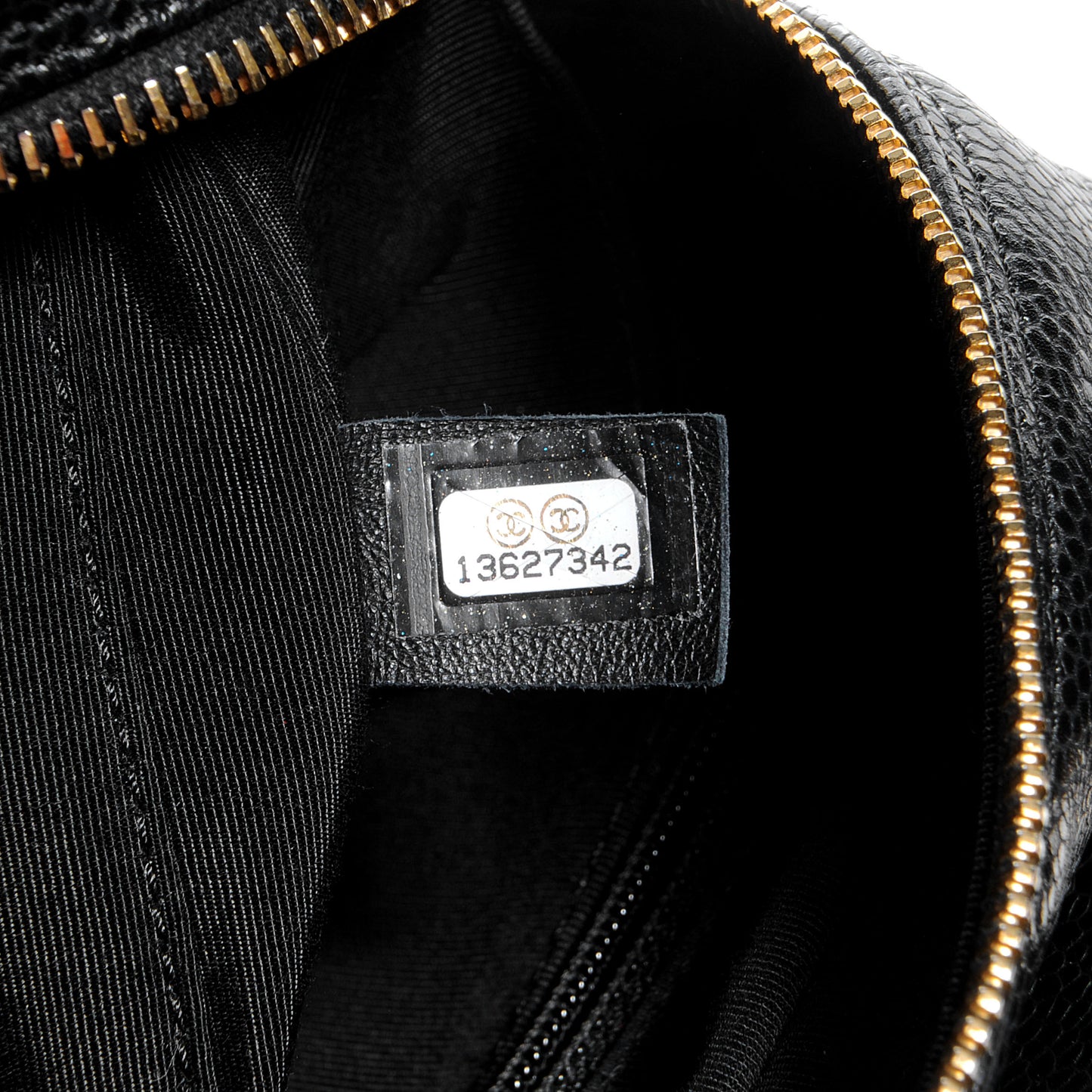 Caviar Quilted Petit Timeless Tote PTT Black