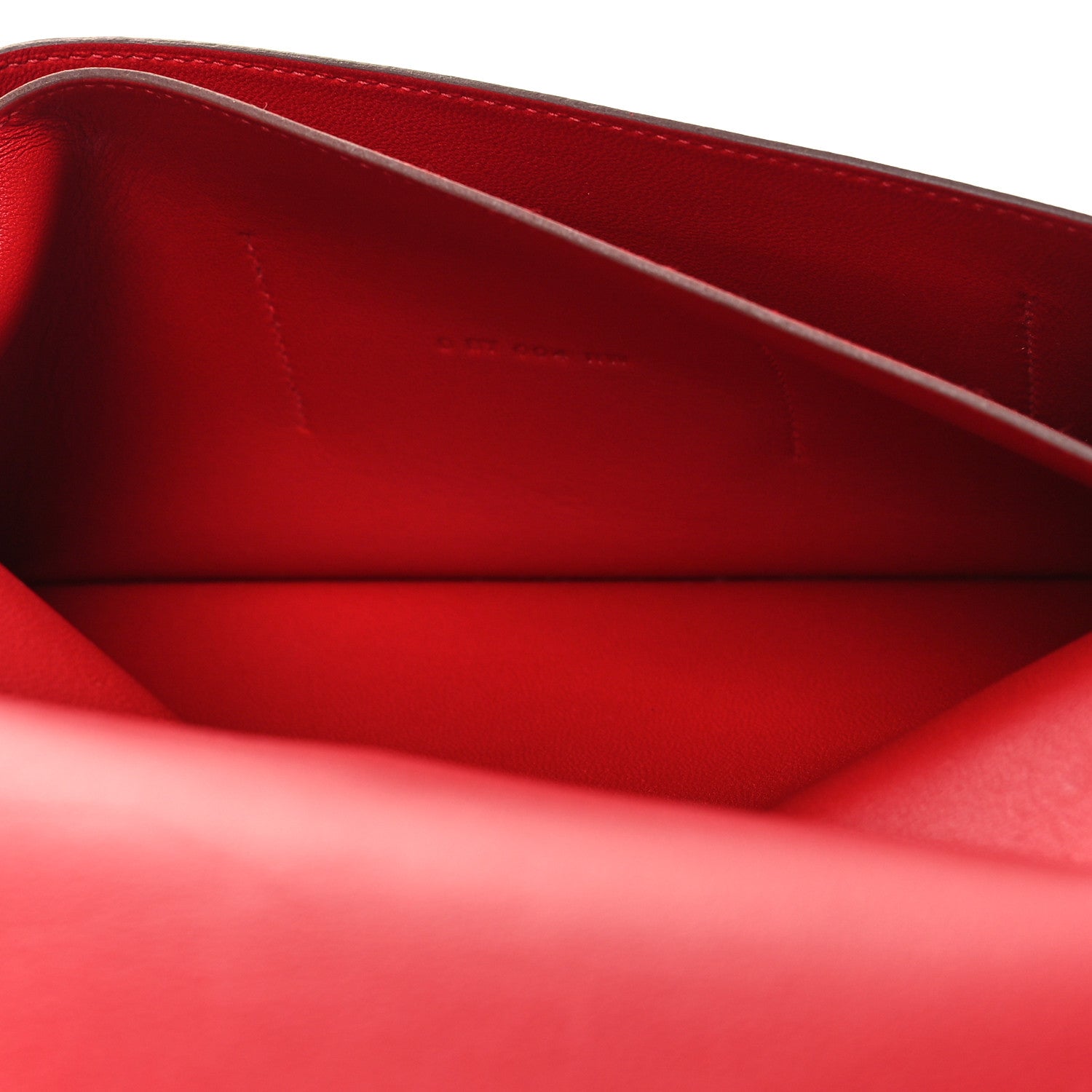Hermes Evercolor Dogon Duo Wallet Rouge De Coeur 7 of 12