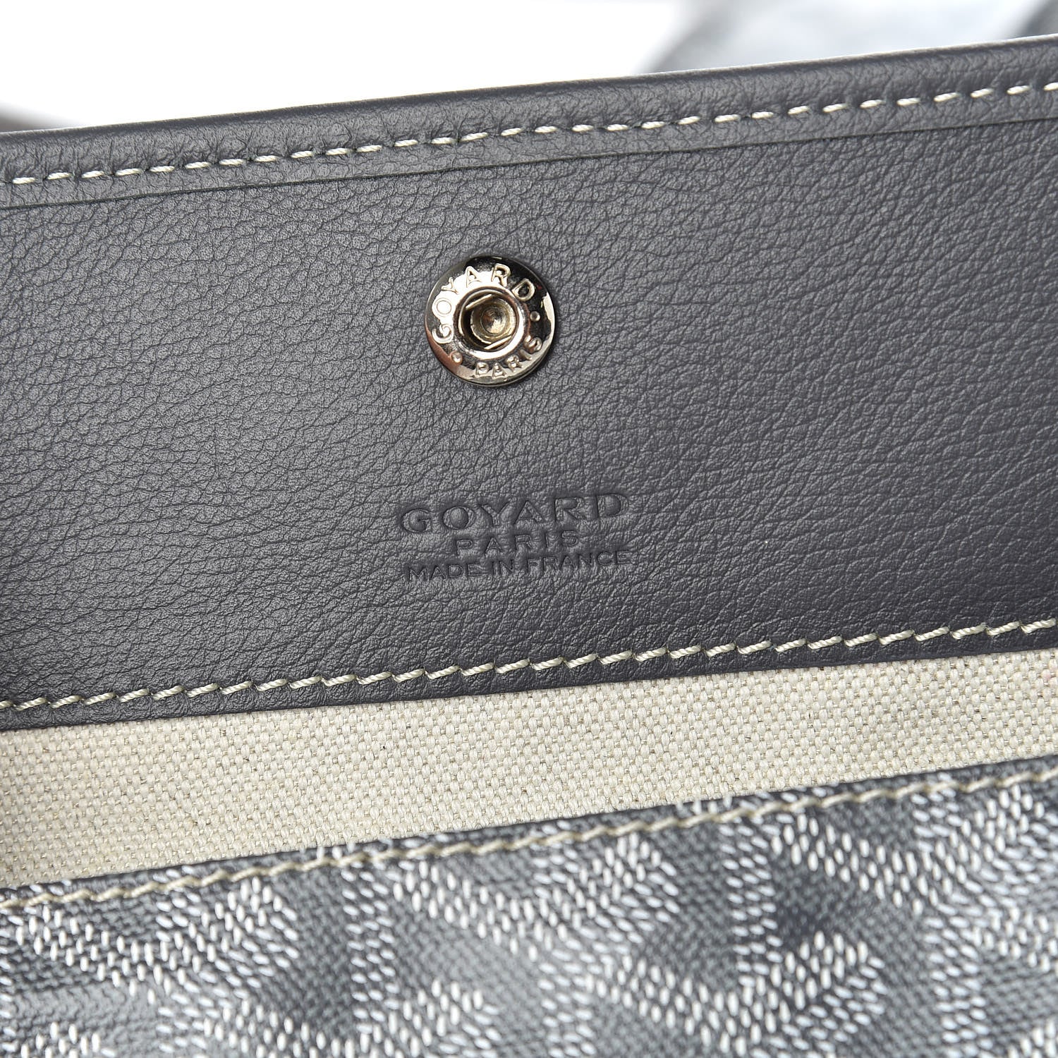 Goyard Goyardine Saint Louis PM Grey 8 of 10
