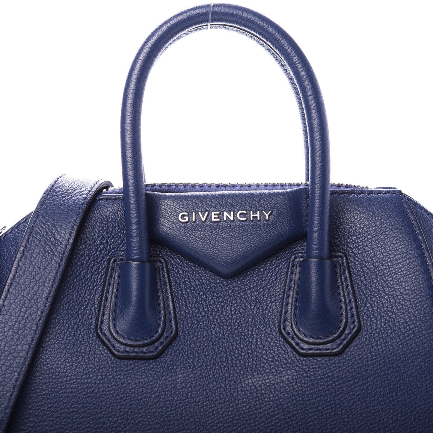 Sugar Goatskin Mini Antigona Night Blue