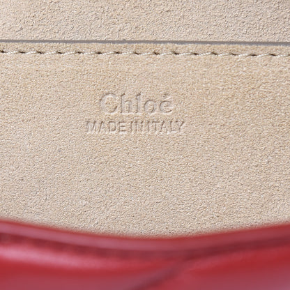 Chloe Calfskin Quilted Mini Drew Bijou Shoulder Bag Dahlia Red 6 of 11