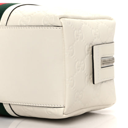 Gucci Guccissima Web Cosmetic Case White 11 of 11