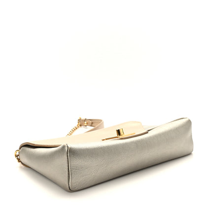 Louis Vuitton Metallic Calfskin Love Note Gold Silver 4 of 8