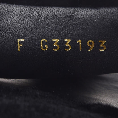 Chanel Rabbit Lambskin Fur Mules 40 Black 8 of 9