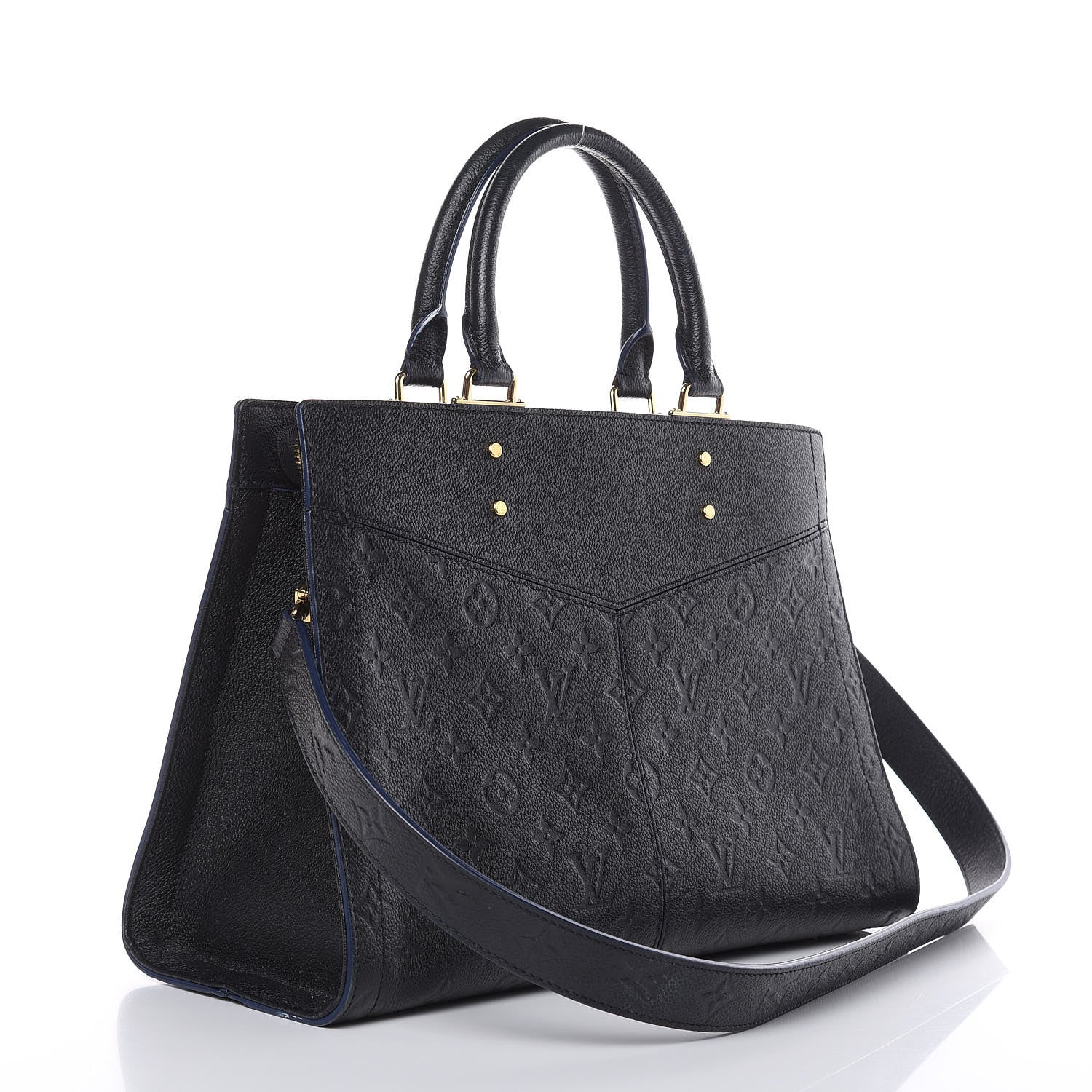 Louis Vuitton Empreinte Sully MM Black 3 of 13