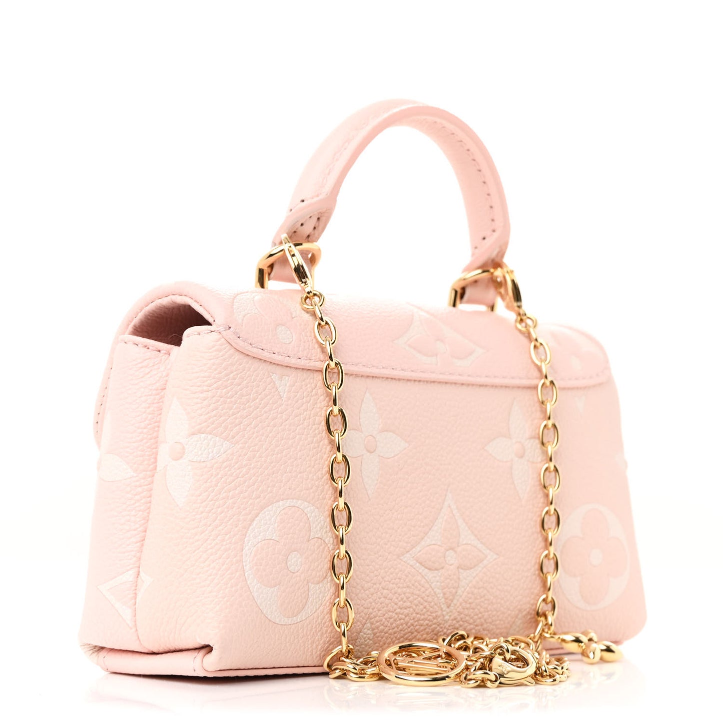 Empreinte Monogram Giant Madeleine Nano Rose White Quartz
