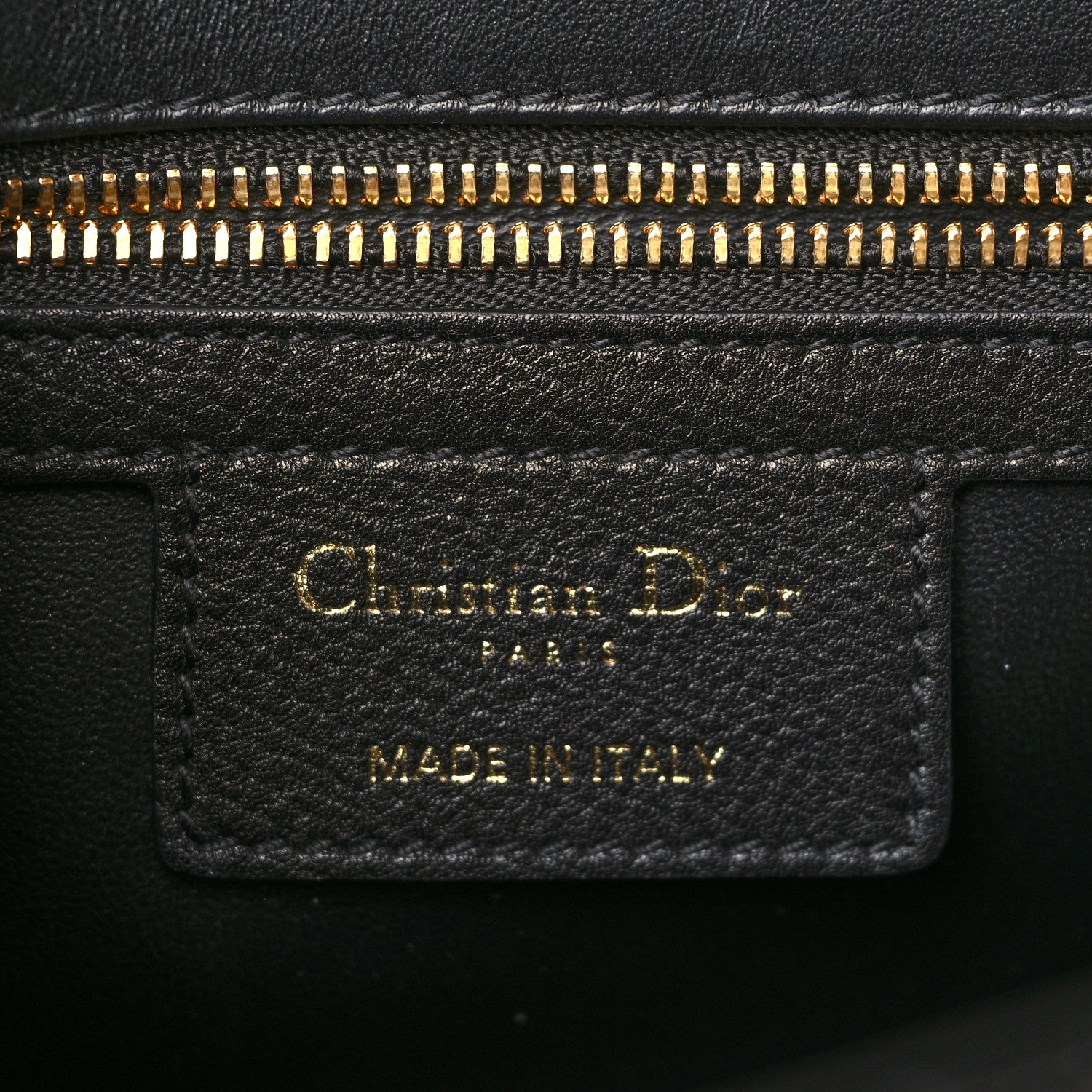 Christian Dior Calfskin Cannage Medium Caro Bag Black 6 of 9