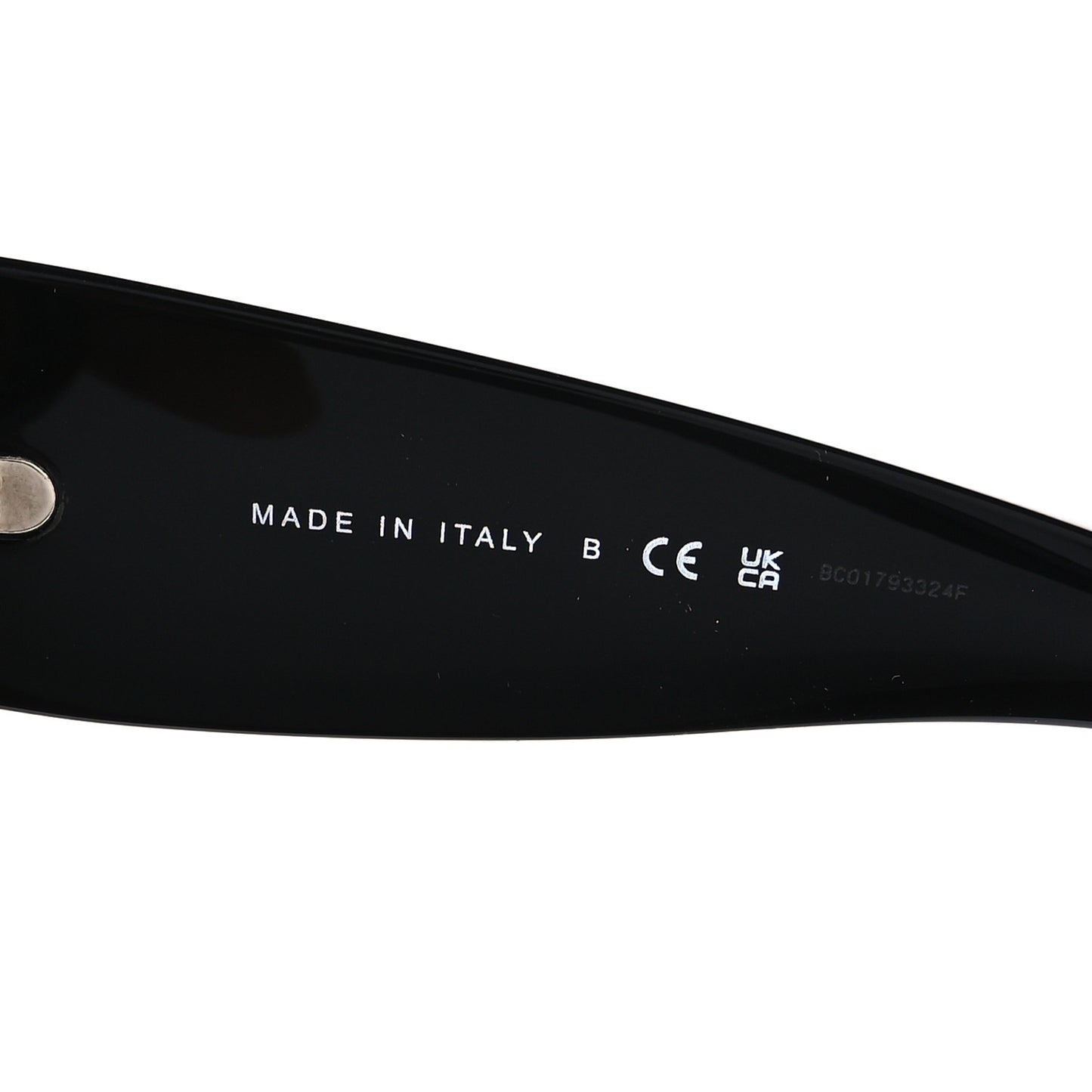 Acetate Rectangle Sunglasses 5435 Black