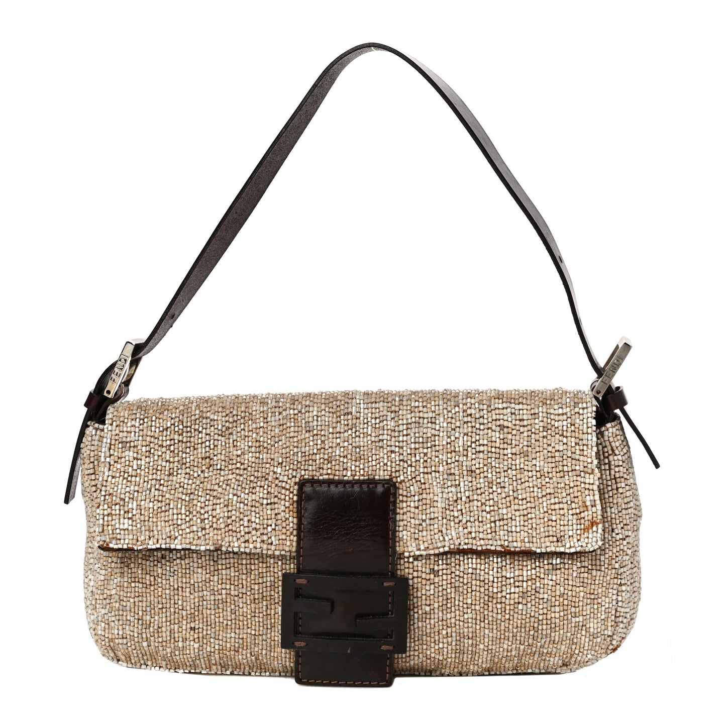 Beaded Baguette Beige