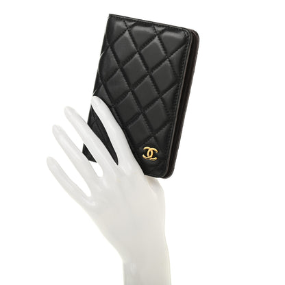 Chanel Lambskin Quilted Small Agenda Cover Black 2 of 15